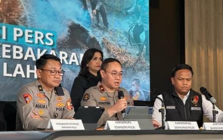 Polri Tetapkan 72 Tersangka Karhutla di Sembilan Wilayah